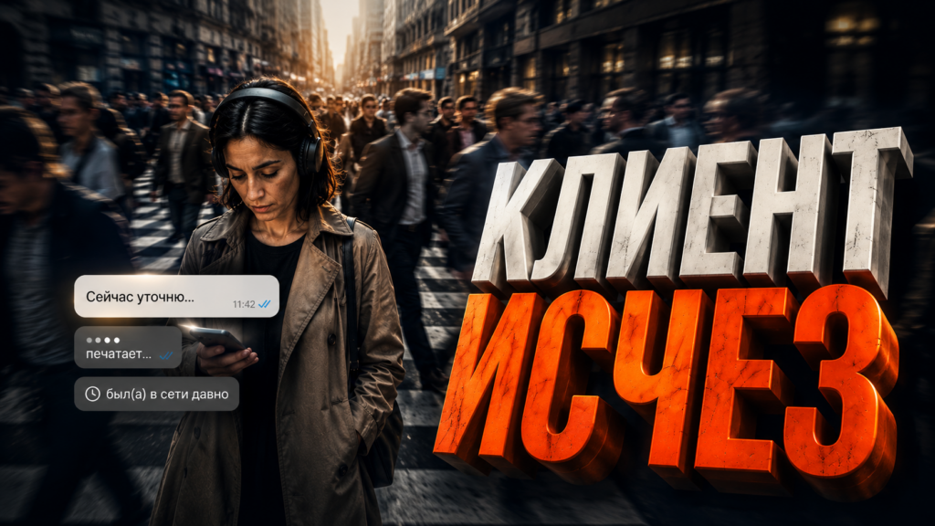 Почему клиент уходит, хотя менеджер “ничего плохого не сделал”